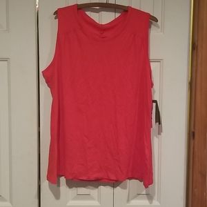 NWT Cabelas pink tank top XL
